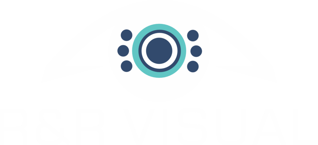 R&R Visual Logo Inversed