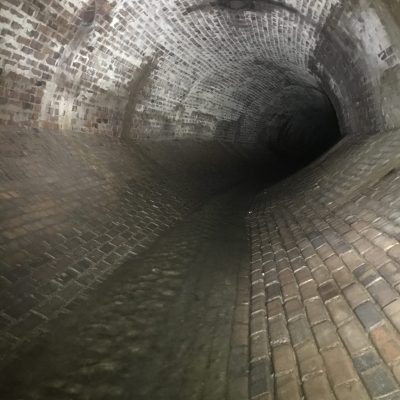 Large brick sewer